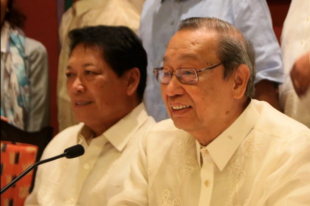 Prof. Jose Maria Sison, chief political consultant of the National Democratic Front of the Philippines.